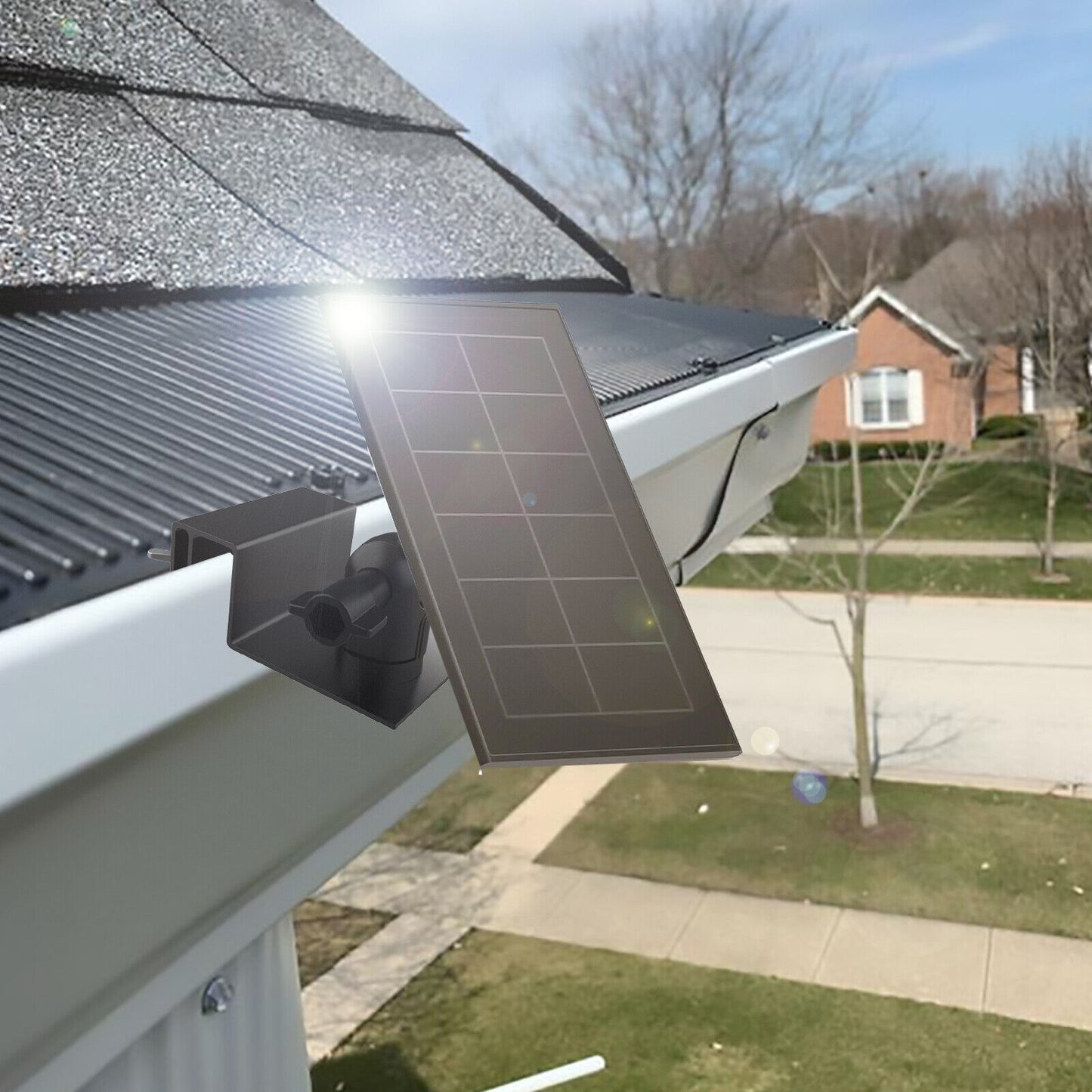 Single Gutter Mount for iTronCAM or Solar Panel
